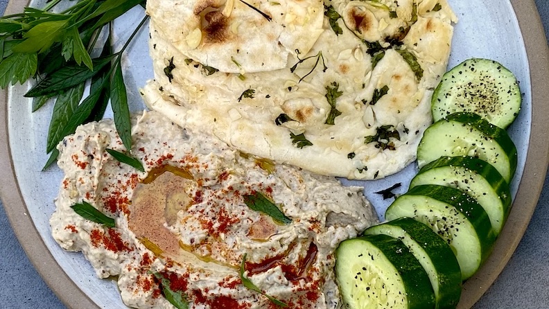 BABA GANOUSH ~ Roasted Eggplant Dip