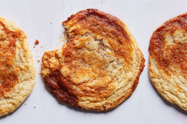 FOUR STAR GOCHUJANG CARAMEL COOKIES ~ from NYT