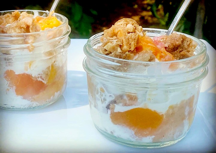 SUMMER PEACH CRISP